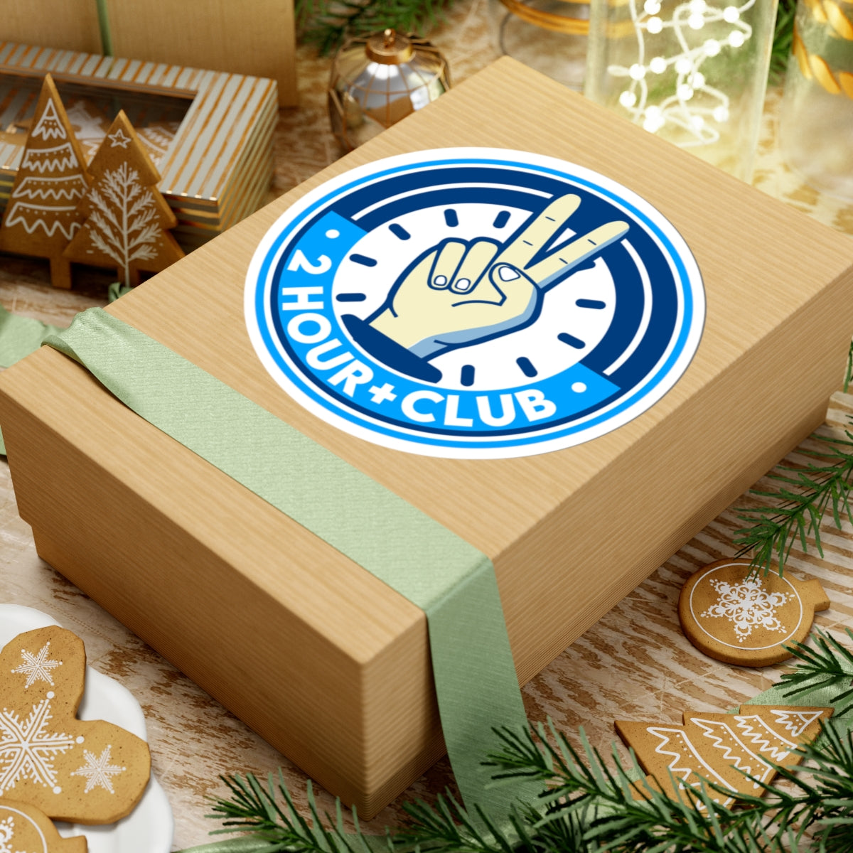 2 Hour Commute Club Sticker (L)