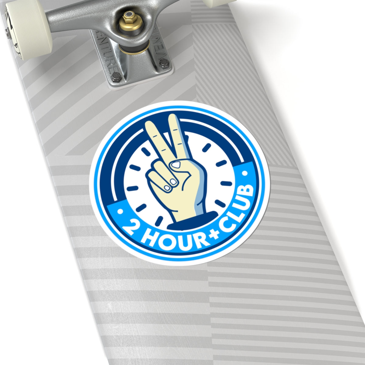 2 Hour Commute Club Sticker (L)