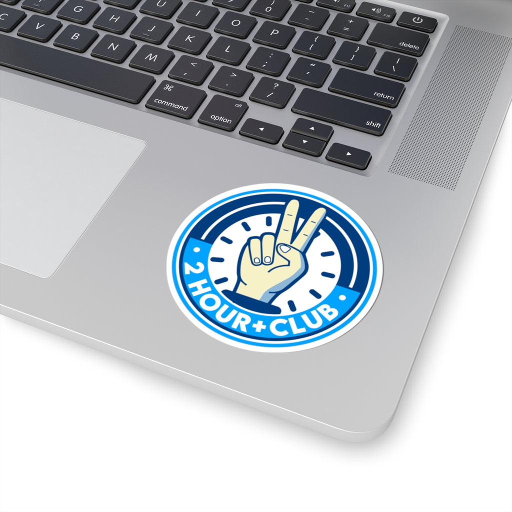 2 Hour Commute Club Sticker (L)